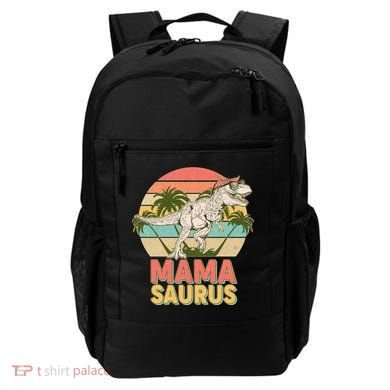 Vintage Mama Saurus T-Rex Mom Mother Backpack