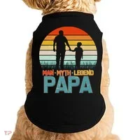 Vintage Man Myth Legend Papa Doggie Tank thumb 0