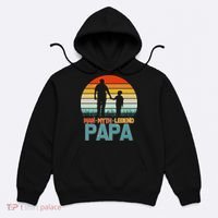 Vintage Man Myth Legend Papa Hoodie thumb 0