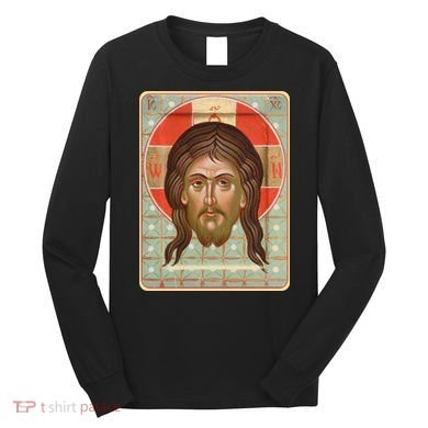 Vintage Mandilion Jesus Christ Long Sleeve Shirt