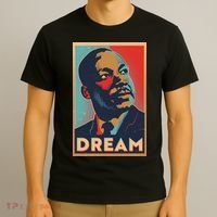 Vintage Martin Luther King Jr MLK Dream Poster T-Shirt thumb 3