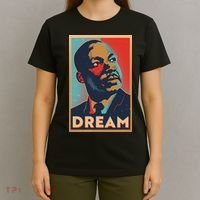 Vintage Martin Luther King Jr MLK Dream Poster T-Shirt thumb 4