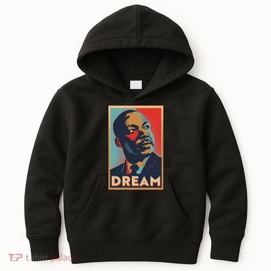 Vintage Martin Luther King Jr MLK Dream Poster Kids Hoodie