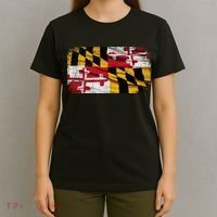 Vintage Maryland Flag T-Shirt thumb 4