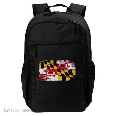 Vintage Maryland Flag Backpack