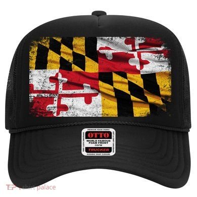 Vintage Maryland Flag Hat