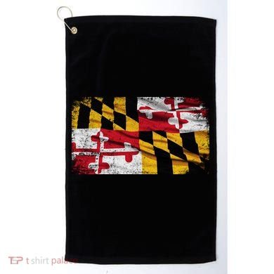 Vintage Maryland Flag Golf Towel
