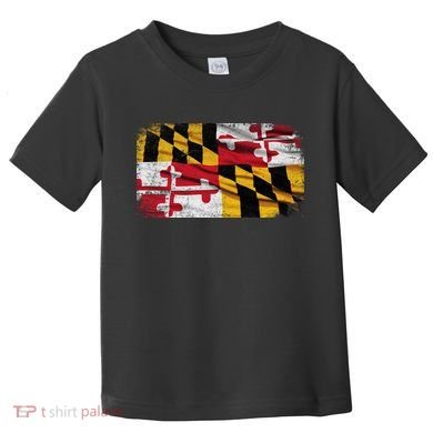 Vintage Maryland Flag Toddler T-Shirt
