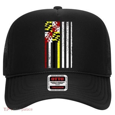 Vintage Maryland State American Flag Hat