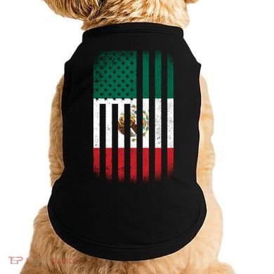 Vintage Mexican Flag Doggie Tank