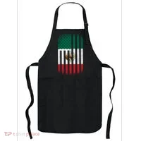 Vintage Mexican Flag Apron thumb 0