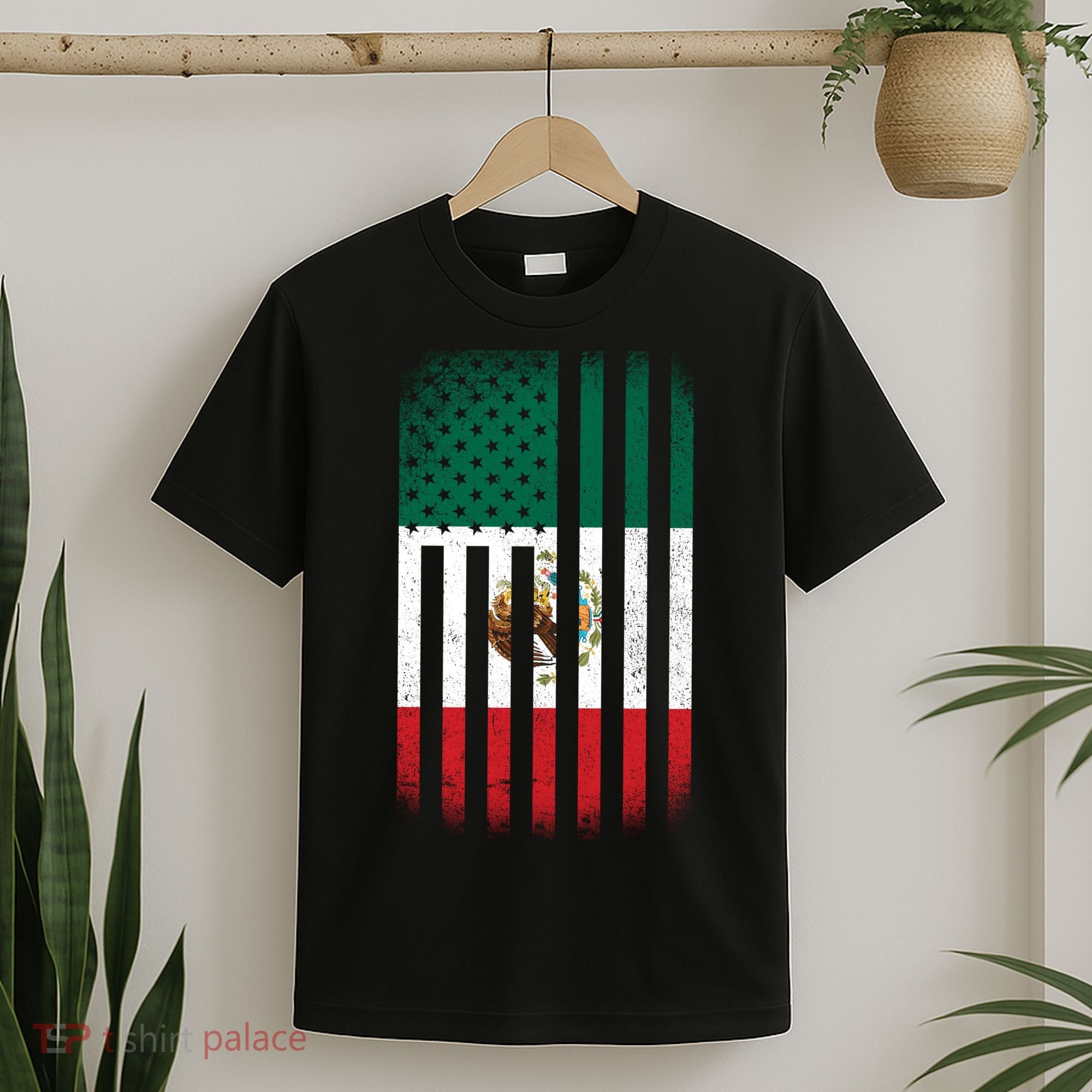 Vintage Mexican Flag T-Shirt