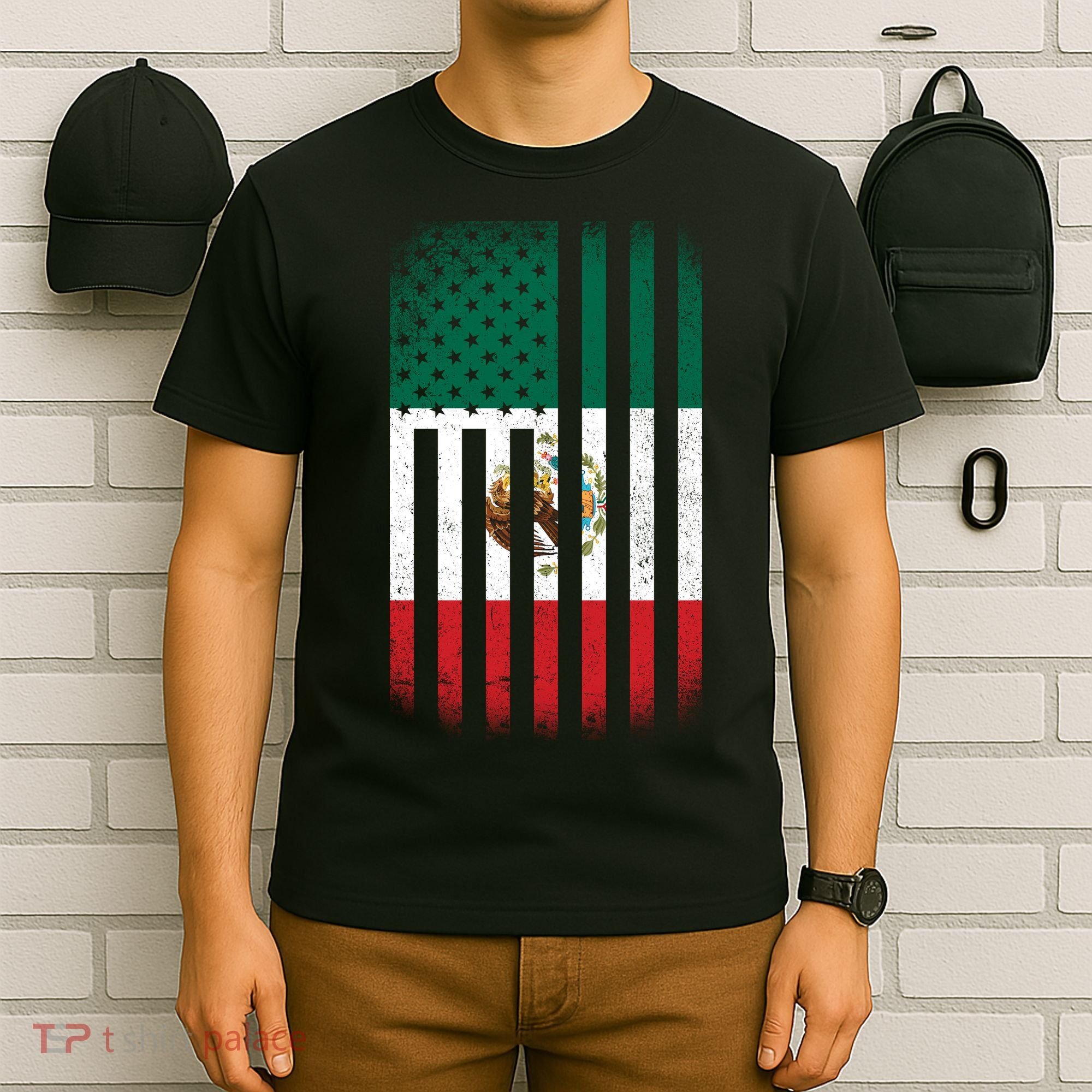 Vintage Mexican Flag T-Shirt