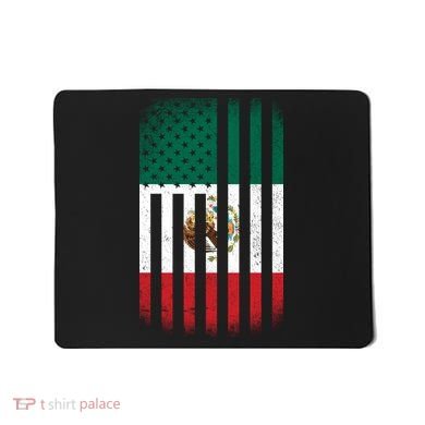 Vintage Mexican Flag Mousepad