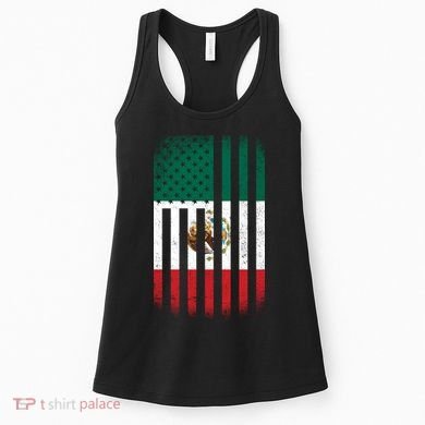 Vintage Mexican Flag Women's Tank Top