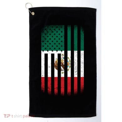 Vintage Mexican Flag Golf Towel