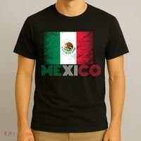 Vintage Mexico Distress Logo Flag T-Shirt thumb 3