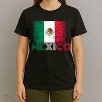 Vintage Mexico Distress Logo Flag T-Shirt thumb 4