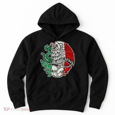 Vintage Mexico Eagle Symbol Hoodie