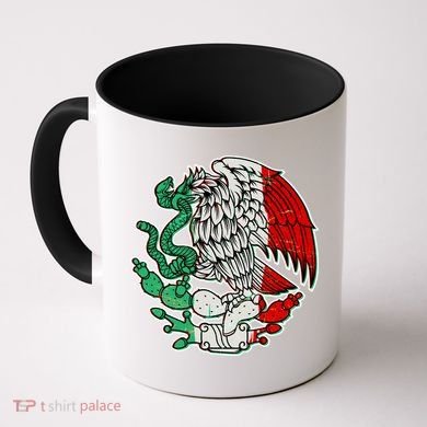 Vintage Mexico Eagle Symbol Coffee Mug