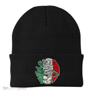 Vintage Mexico Eagle Symbol Beanie
