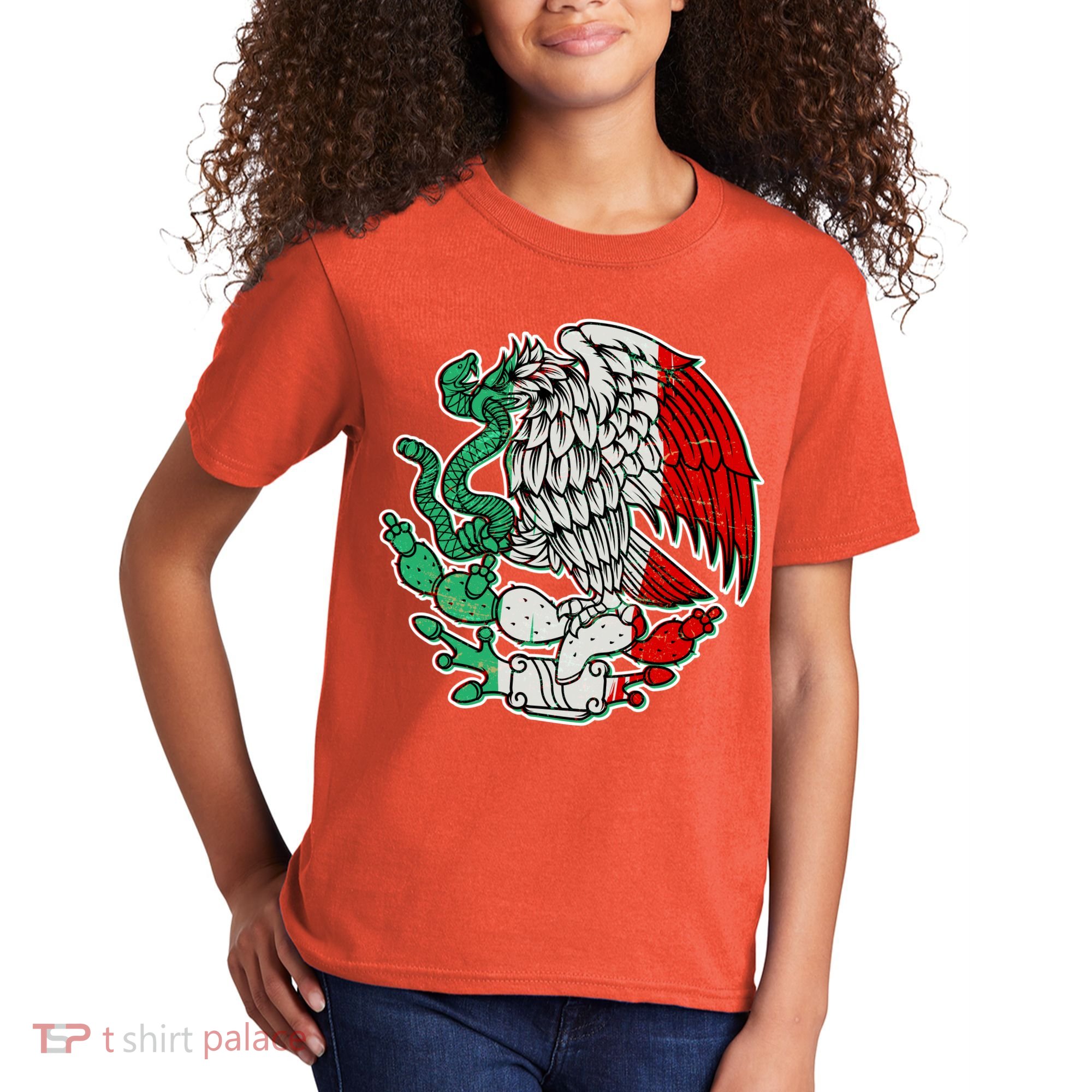 Vintage Mexico Eagle Symbol Kids T-Shirt