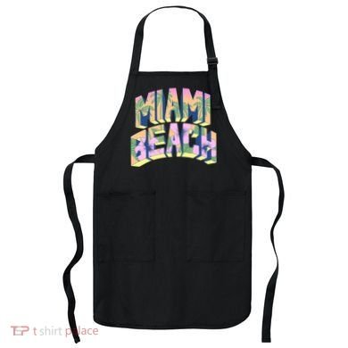 Vintage Miami Beach  Apron