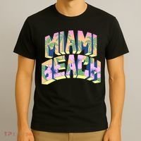 Vintage Miami Beach  T-Shirt thumb 3