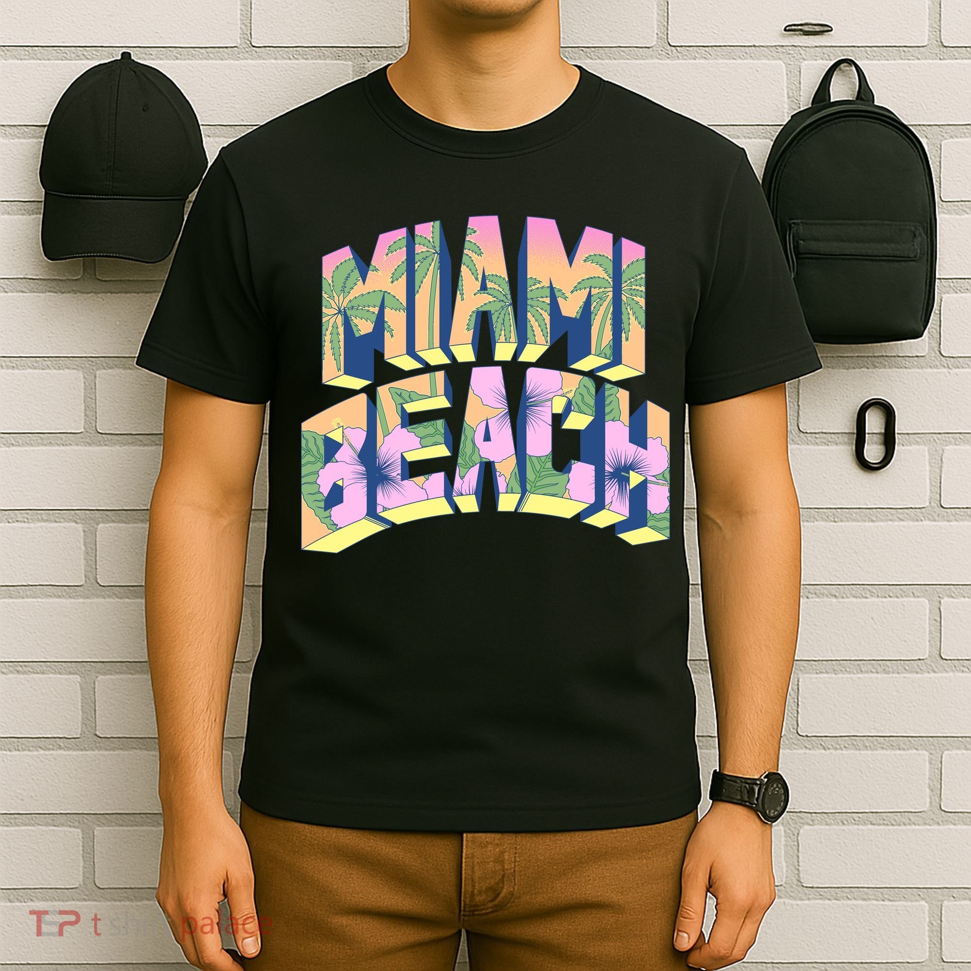 Vintage Miami Beach  T-Shirt