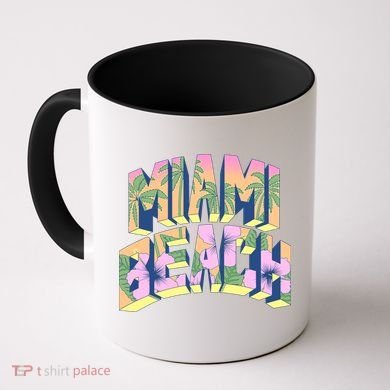 Vintage Miami Beach  Coffee Mug