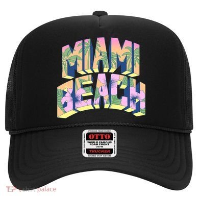 Vintage Miami Beach  Hat