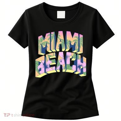 Vintage Miami Beach  Women's T-Shirt