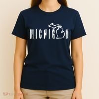 Vintage Michigan Mitten T-Shirt thumb 4