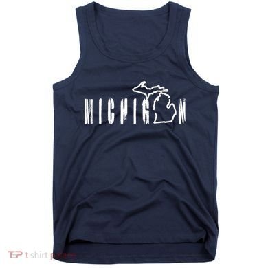 Vintage Michigan Mitten Tank Top