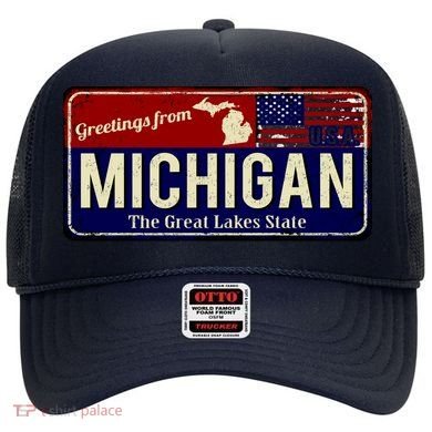 Vintage Michigan Sign Hat