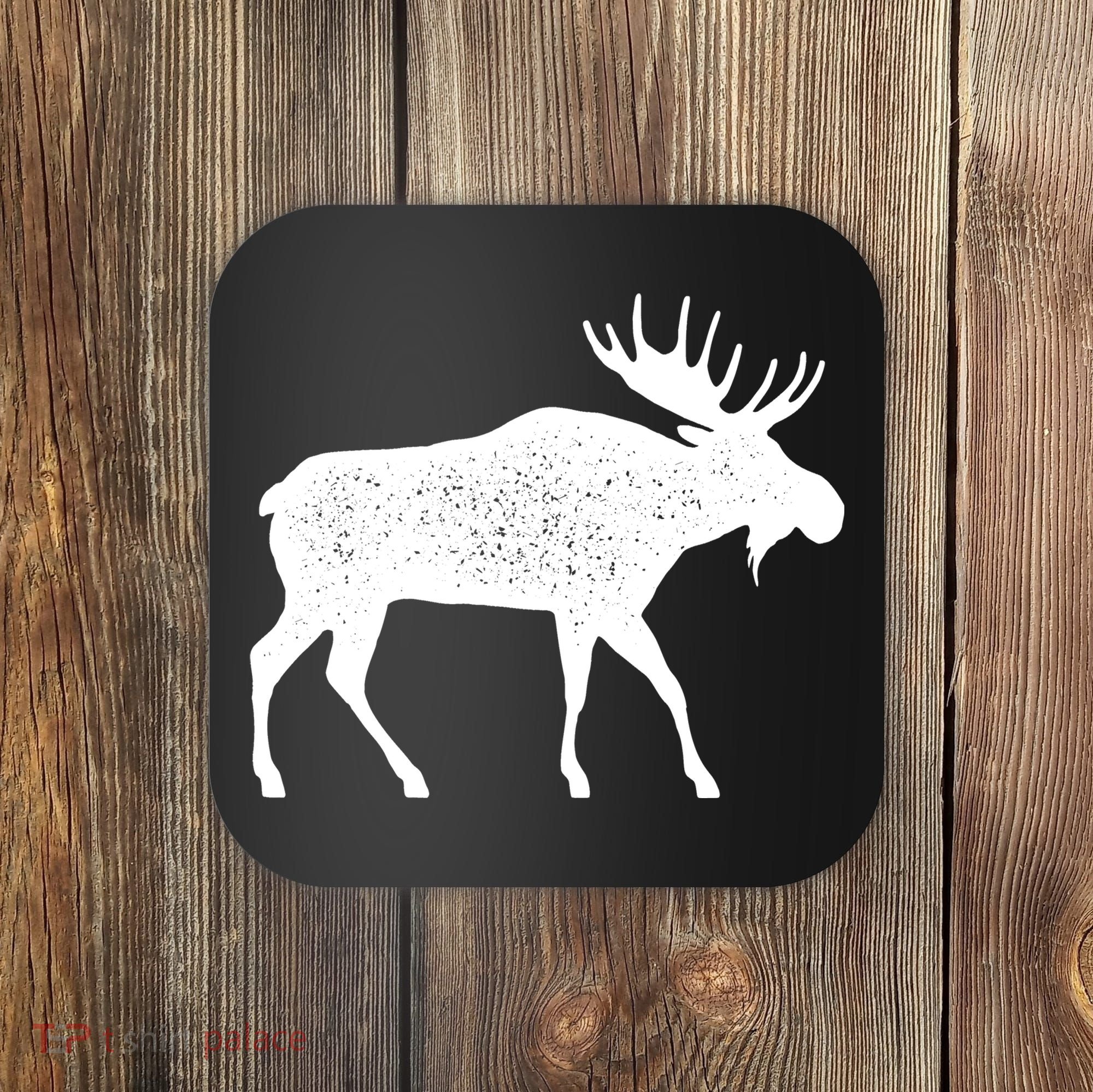 Vintage Moose Coaster