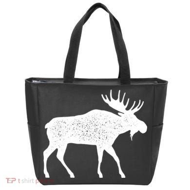 Vintage Moose Tote Bag