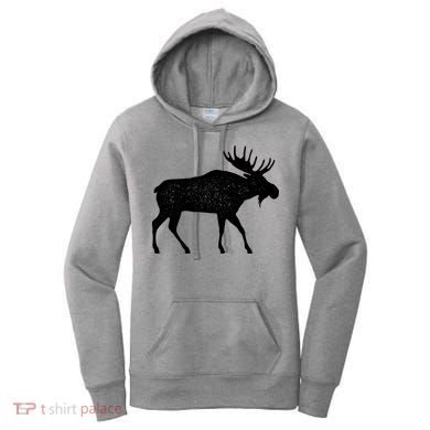 Vintage Moose Women's Hoodie