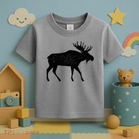 Vintage Moose Toddler T-Shirt thumb 3