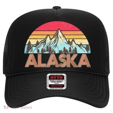 Vintage Mountains Of Alaska Hat