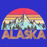 Vintage Mountains Of Alaska T-Shirt thumb 7