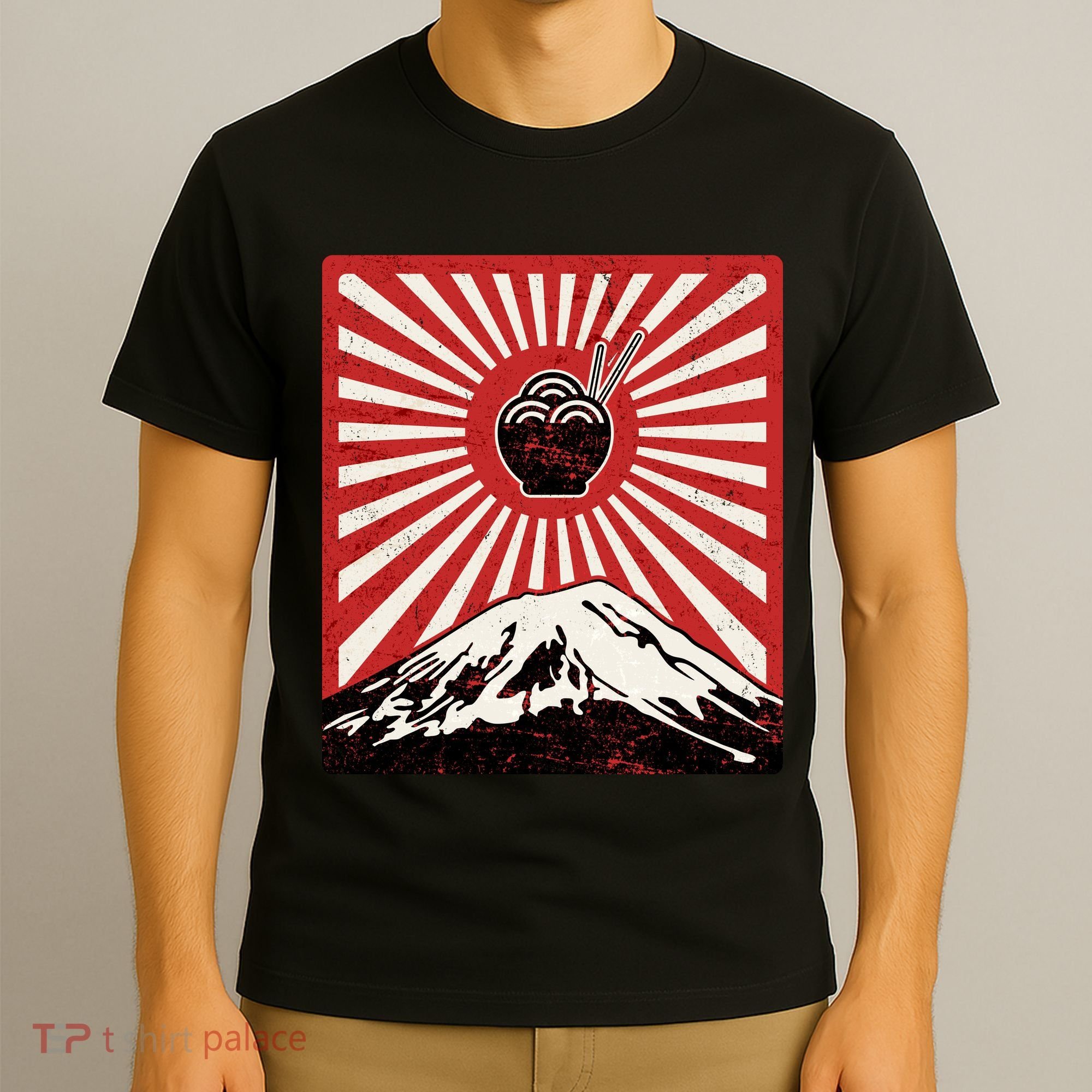 Vintage Mt Fuji Ramen T-Shirt