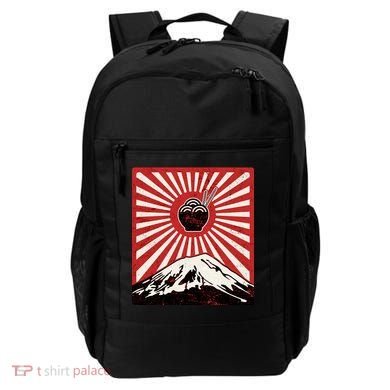 Vintage Mt Fuji Ramen Backpack
