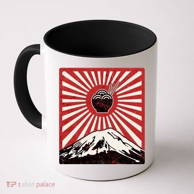 Vintage Mt Fuji Ramen Coffee Mug