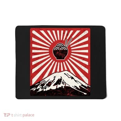 Vintage Mt Fuji Ramen Mousepad