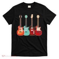 Vintage Multi Guitars Music T-Shirt thumb 0