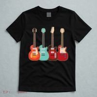 Vintage Multi Guitars Music T-Shirt thumb 5