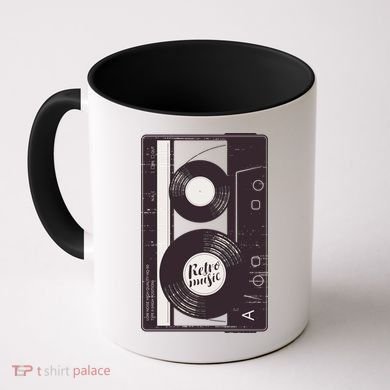 Vintage Music Cassette Tape Classic Coffee Mug