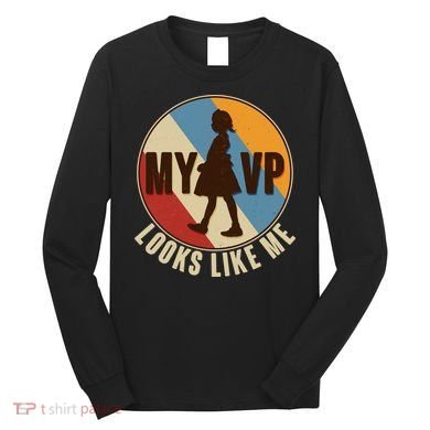 Vintage My VP Looks Like Me Ruby Bridges Emblem Long Sleeve Shirt