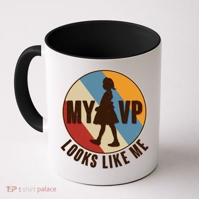 Vintage My VP Looks Like Me Ruby Bridges Emblem Coffee Mug